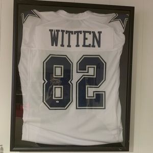 Signed Autographed Jason Witten Dallas Cowboys football jersey